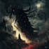 do a fantasy horror art illustration or dark