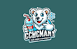 do make ice ber mascot logo design with express delivery