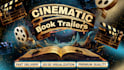 create a cinematic book trailer video