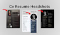 make resume CV headshot corporate image for linkedin using ai
