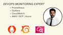 configure prometheus, grafana and cloud watch for monitoring on AWS, gcp, azure