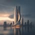 do 3d modeling architecture with rhino, render quickly by ai