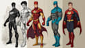 illustrate superhero character art