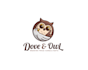 design awesome dove and owl logo