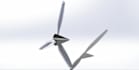 do professional 3d model of an aircraft propeller blade