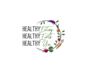 design healthy earthy veggie logo
