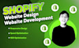 do shopify store design and shopify development