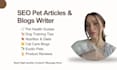 write high quality, well researched, SEO friendly pet articles