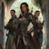 draw your dnd group party illustration