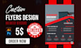 design a3, a4, a5, a6 flyer design and poster design