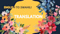 translate your text from english to swahili