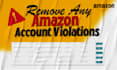 quickly remove any amazon account violations