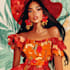 draw a digital fashion illustration