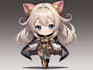 draw a cute chibi anime character