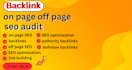 boost your rankings with backlinks SEO audit
