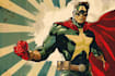 do a superhero comic, comic art, comic cover art