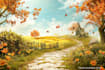 create concept art, fantasy landscapes, background scenes