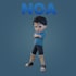 create stylized 3d character for games or animation