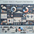 do professional powerpoint presentations, custom slides, engaging infographics
