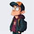 design a cute and funny cartoon character