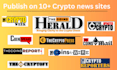do crypto press release on top crypto sites