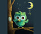 design toddler little owls logo