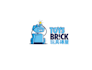 design awesome toys brick logo