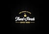 make trendy franchise coffee house logo