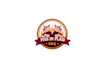 make particular restaurant bbq grill logo