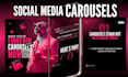 design scroll stopping linkedin and instagram carousel posts