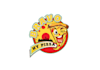 make stand out particular pizza logo