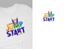 design awesome jump start logo