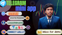build telegram mini app or game for your crypto, nft or token project