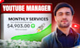 be your channel manager and youtube video editor