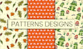 design unique seamless repeat pattern design
