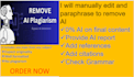 manually edit, rewrite to humanize ai chatgpt content