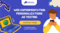 help you with web experimentation and personalization using ab tasty