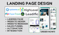 setup gohighlevel automation systeme io flowtrack leadific landing page website