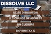 dissolve your US llc, llc registration, close ein, itin, company registration