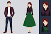 make cartoon character design