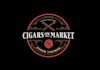design style cigar lounge logo