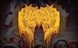 create a one of a kind grindcore logo