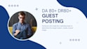 publish high da guest post dofollow guest posting with SEO backlinks