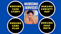 create professional nursing care plan and nursing concept map