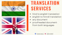 do professional translation in hindi and gujarati
