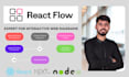 build dynamic workflow diagrams with react flow in next app