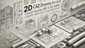 convert pdf, hand sketch, rough drafting to cad and revit drawings