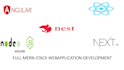 react angular node next vue js full mern stack web application development