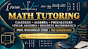 tutor you in precalculus, calculus, and college algebra