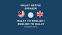 translation from english to malay